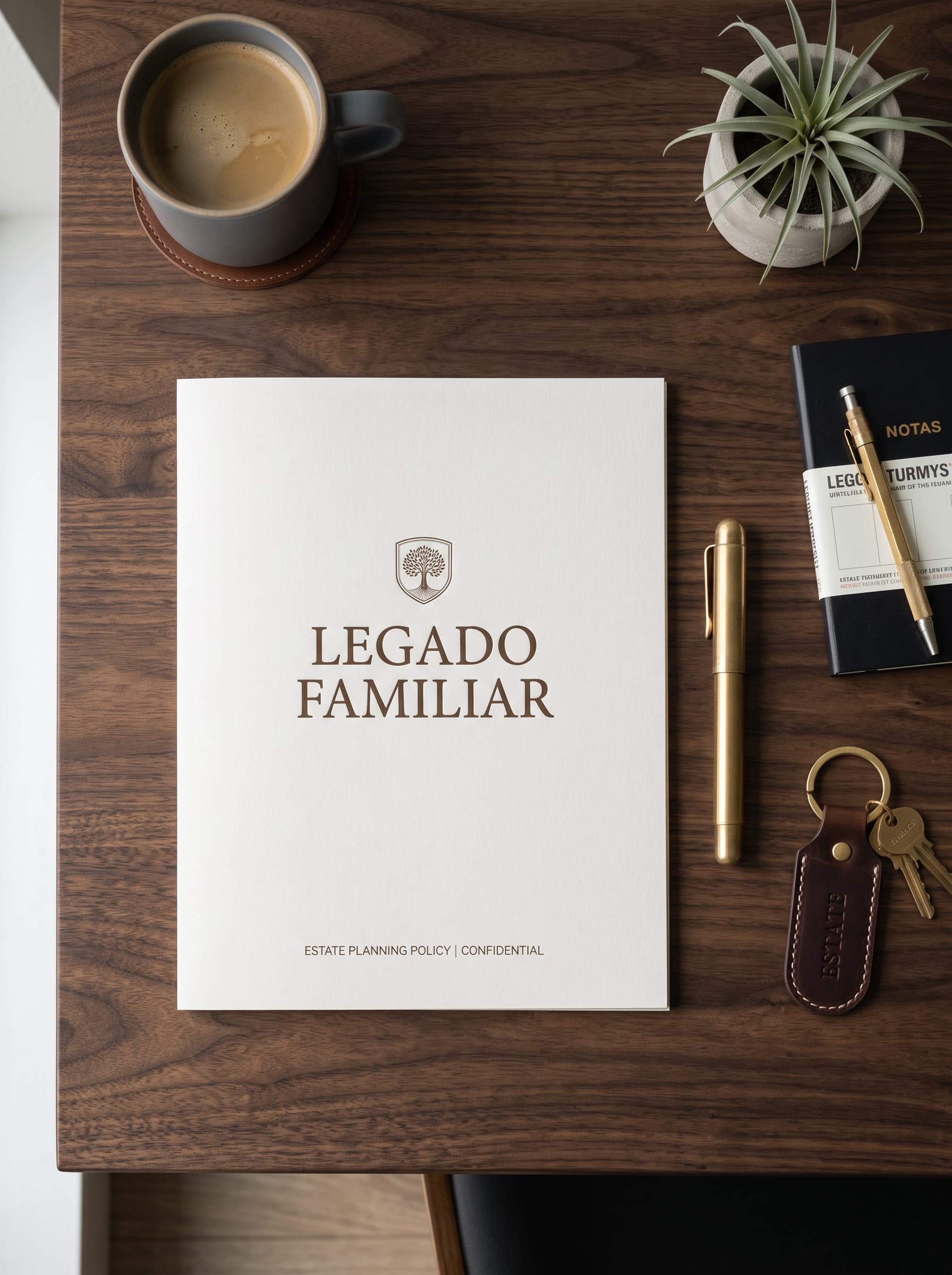 Documento de legado familiar para una estrategia de herencia